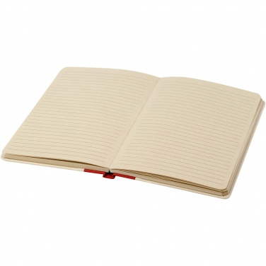 Logo trade advertising products image of: Liliana A5 sugar cane plastic hard cover notebook